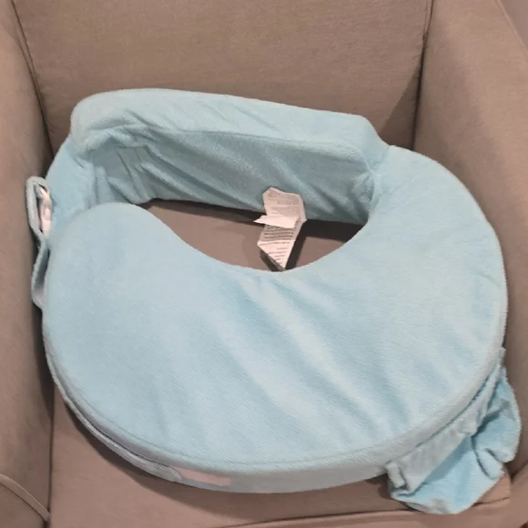 My Brest Friend Aqua Blue Nursing Pillow - Picture 14 of 16